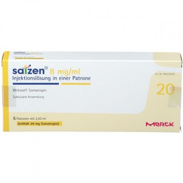 Saizen 20 MG / 2,5 ml Cartridge Merckgroup