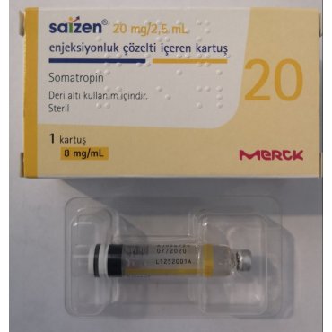 Saizen 60 IU 20mg (USA) Merckgroup